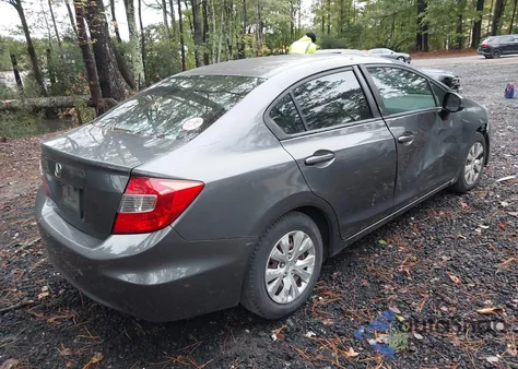 2012 Honda Civic Lx из США, поврежденный, VIN 2HGFB2F58CH560675